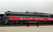 江西省南昌市からは２０１５年１１月、蘭ロッテルダムへの貨物列車が開通。中国では「一帯一路」沿いの国へ向かう路線の開通が活発だ（中国新聞社）