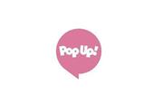 ラジオ番組「ＰＯＰ＿ＵＰ！」（月～木、ＡＭ９：００～１１：３０、ナビゲーター：岡田マリア）のロゴ（Ｊ－ＷＡＶＥ提供）