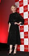 完成披露試写会に登場したケイト・ブランシェットさん＝２０１６年１月２２日、東京都港区（春名中撮影）