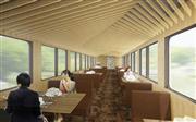 西武鉄道の観光列車「旅するレストラン５２席の至福」客席車両のイメージ