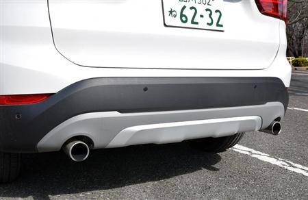 ボディを守るリアバンパーパネル