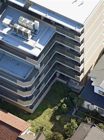 入所者３人が転落死した事件があった有料老人ホーム「Ｓアミーユ川崎幸町」＝２０１６年８月１６日、神奈川県川崎市幸区（共同）