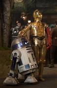 映画「スター・ウォーズ／フォースの覚醒」の１シーン（ＡＰ）