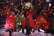 米歌手、マドンナ。２月１３、１４の両日、さいたまスーパーアリーナで行われたライブ。それぞれ２万人を集めた＝２０１６年、埼玉県さいたま市中央区（Ｙｏｓｈｉｋａ＿Ｈｏｒｉｔａさん撮影、提供写真）