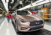 高級車「インフィニティ」を生産する日産自動車の英北部サンダーランド工場（同社提供、共同）