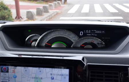 センターメーターは好みが分かれるところだ