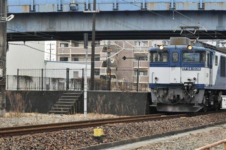 認知症の男性が電車にはねられ死亡したＪＲ共和駅構内の事故現場付近。ホーム端の階段から線路内に立ち入ったとみられている＝愛知県大府市（共同）