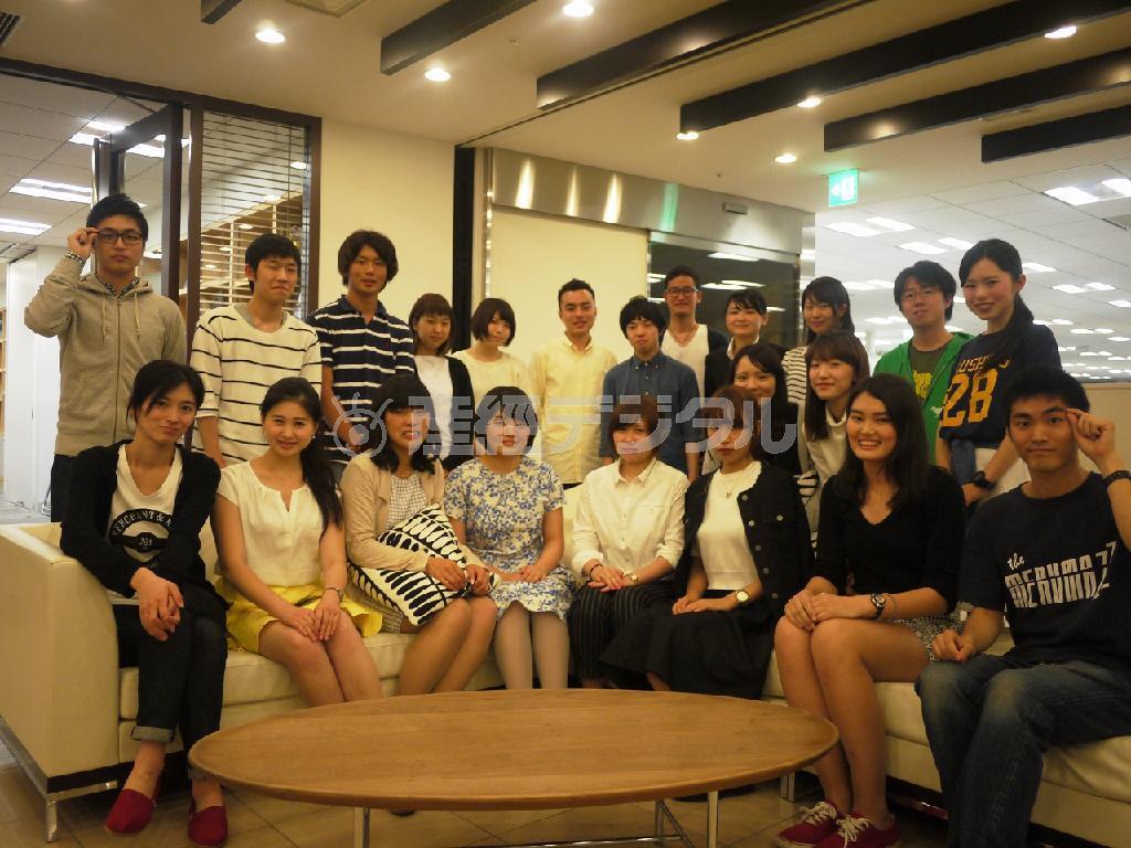 Ｊ－ＷＡＶＥの大学生・専門学校生によるコミュニティーサークル「Ｊ－ＷＡＶＥ＿ＷＡＣＯＤＥＳ」のメンバーたち（提供写真）