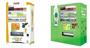 「ＮＰＯ法人ＪＥＴＯみやぎ」支援自動販売機２１台（左）、「ＮＰＯ法人子どもの村東北」支援自動販売機１１台