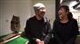 フクロウ好きが高じてフクロウカフェ経営に。青山智之さん（左）と玲子さん夫妻