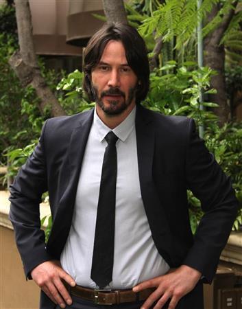 「アクション俳優というイメージとは違う部分も見てほしい」と語るキアヌ・リーブスさん＝２０１６年３月１１日（ブレイン・トラスト提供）