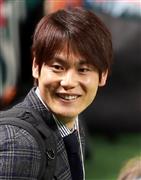 上重聡アナウンサー(撮影・中川春佳)