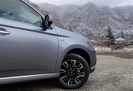 サイドにはモーター駆動をアピールする「ＥＶ」のロゴ