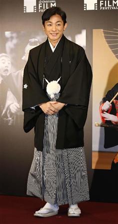 片岡愛之助さん＝撮影日：2015年10月26日東京・銀座