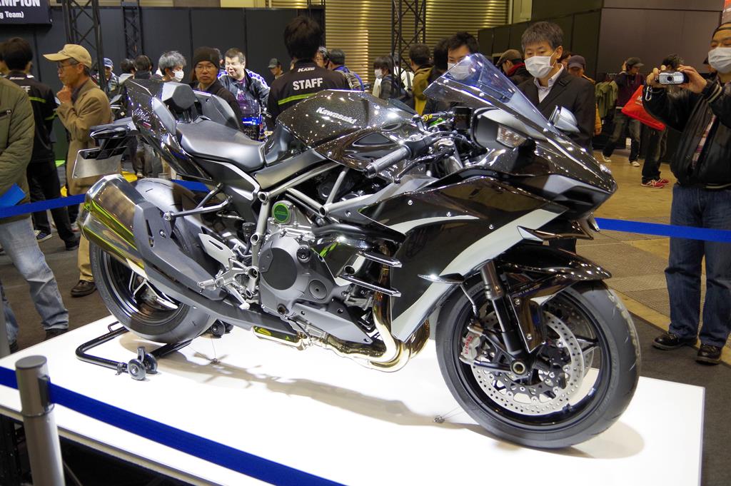 第４３回東京モーターサイクルショー＝２０１６年３月２５日（撮影：津田克仁）