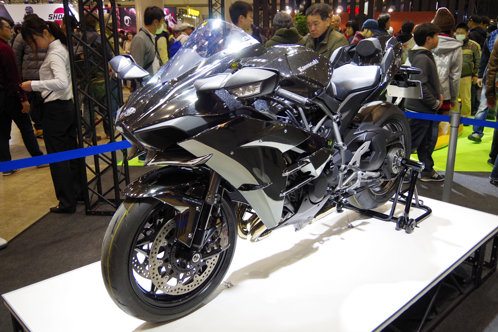 第４３回東京モーターサイクルショー＝２０１６年３月２５日（撮影：津田克仁）