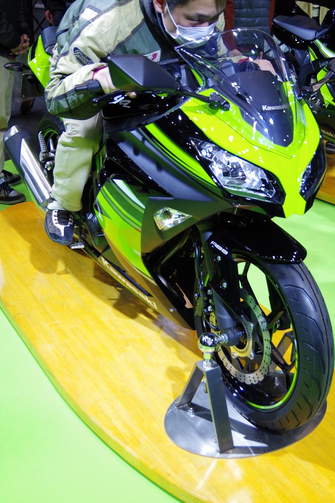 第４３回東京モーターサイクルショー＝２０１６年３月２５日（撮影：津田克仁）