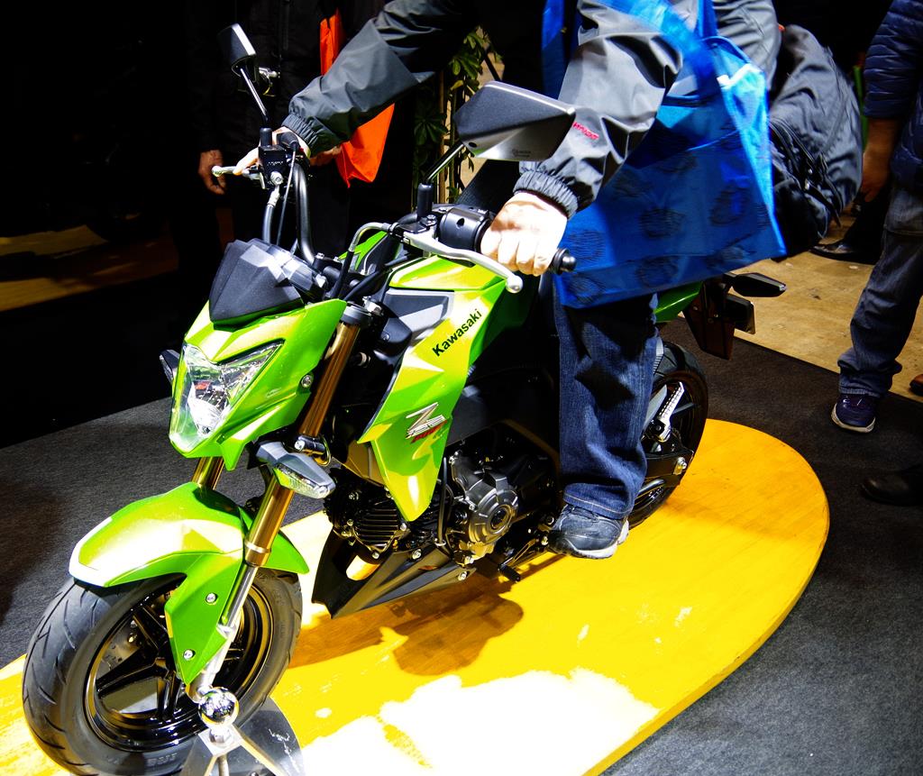 第４３回東京モーターサイクルショー＝２０１６年３月２５日（撮影：津田克仁）