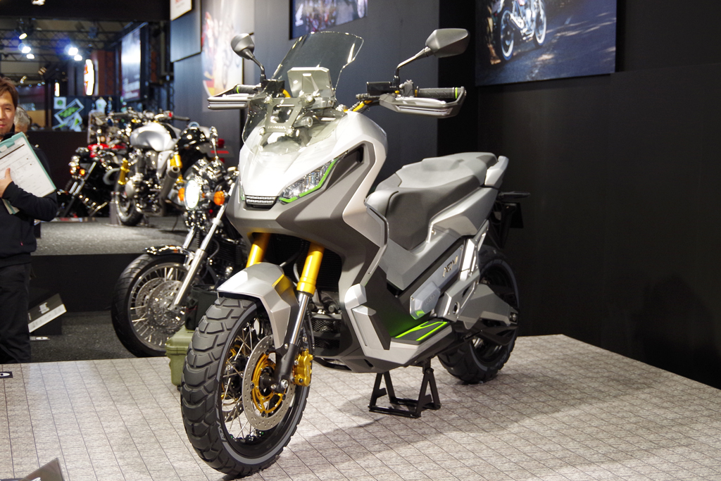 第４３回東京モーターサイクルショー＝２０１６年３月２５日（撮影：津田克仁）