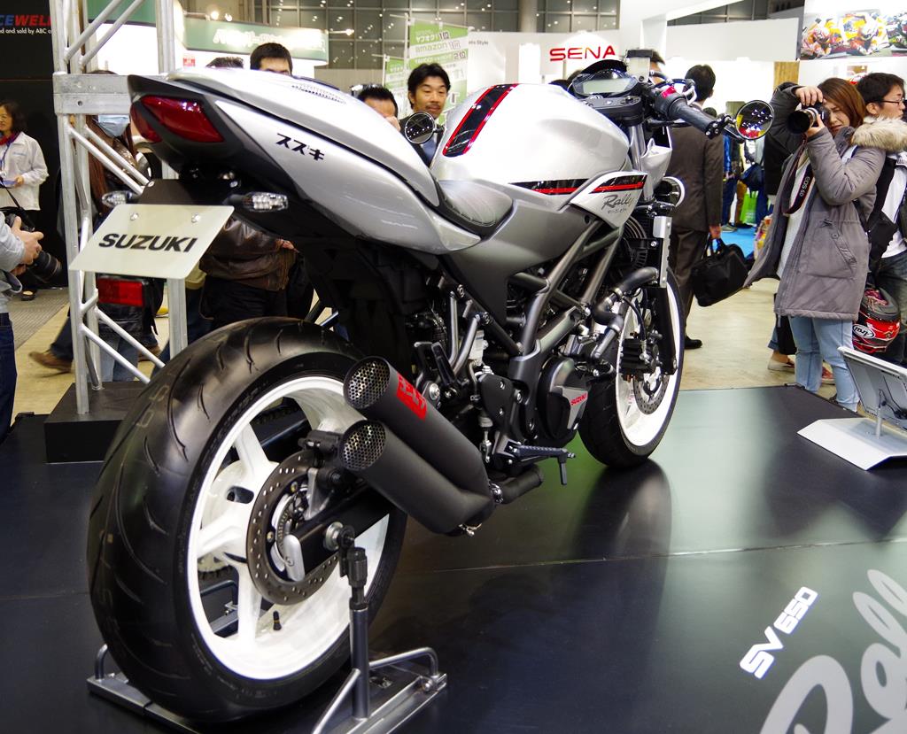 第４３回東京モーターサイクルショー＝２０１６年３月２５日（撮影：津田克仁）