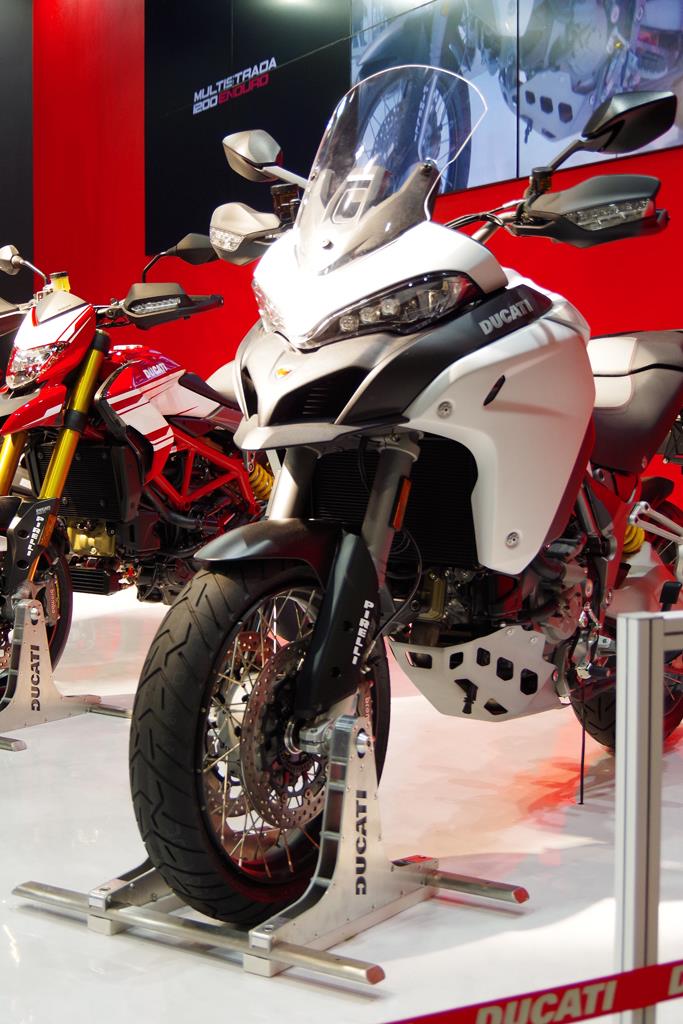 第４３回東京モーターサイクルショー＝２０１６年３月２５日（撮影：津田克仁）