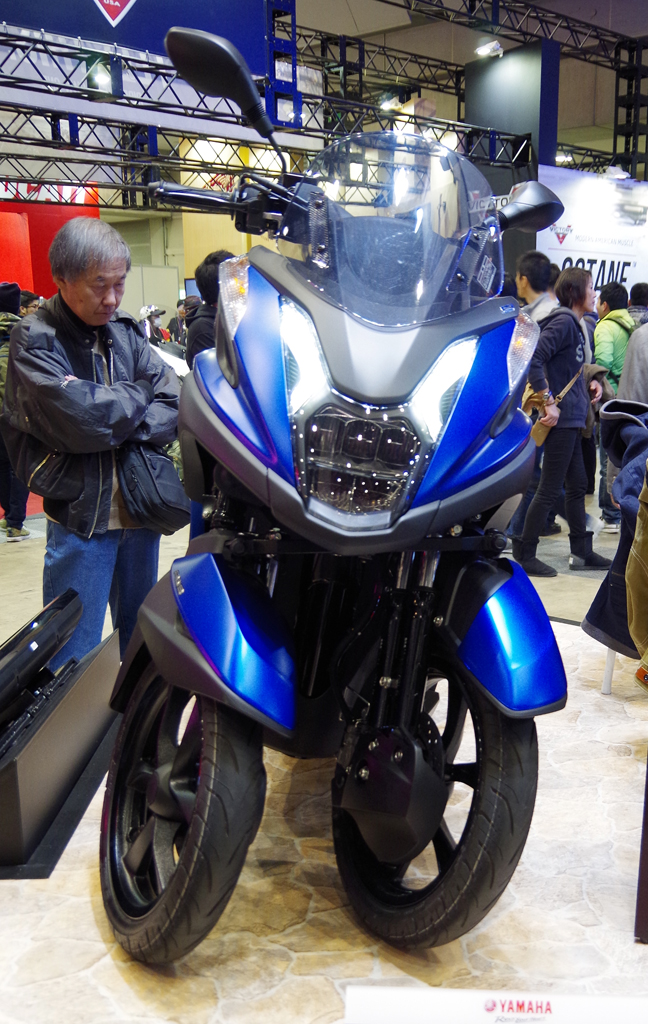 第４３回東京モーターサイクルショー＝２０１６年３月２５日（撮影：津田克仁）