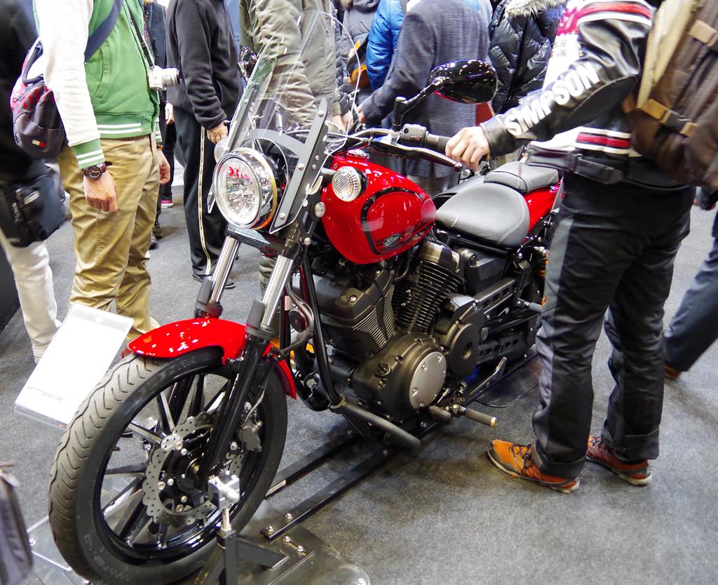 第４３回東京モーターサイクルショー＝２０１６年３月２５日（撮影：津田克仁）