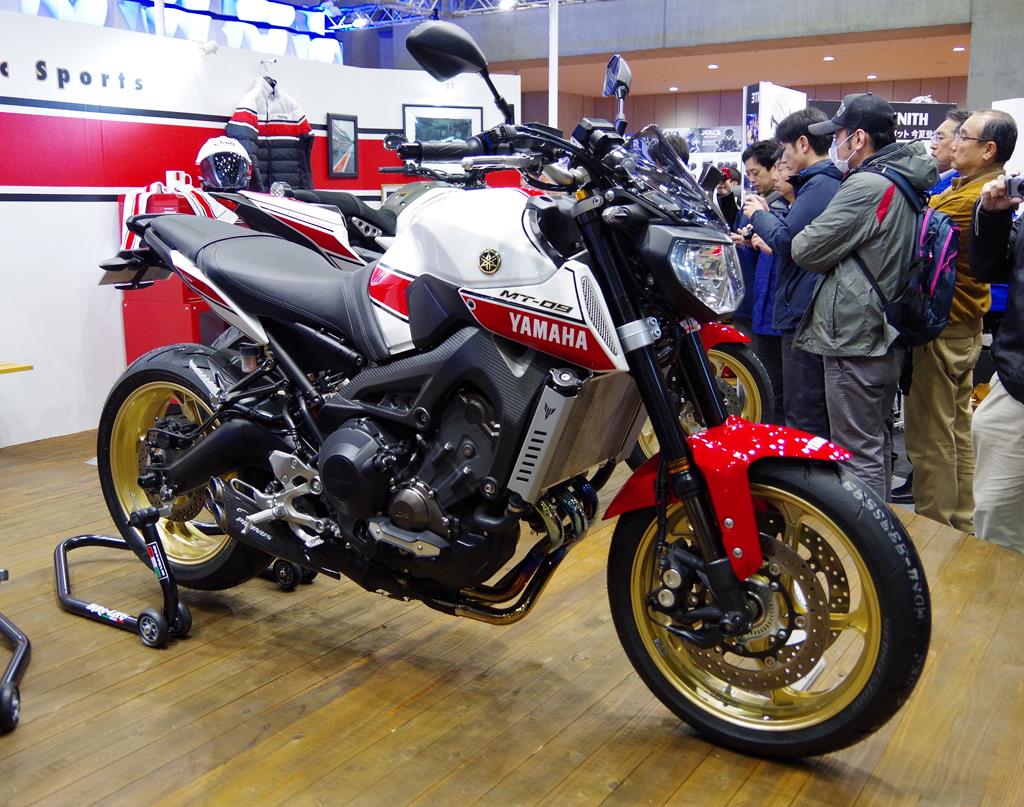 第４３回東京モーターサイクルショー＝２０１６年３月２５日（撮影：津田克仁）