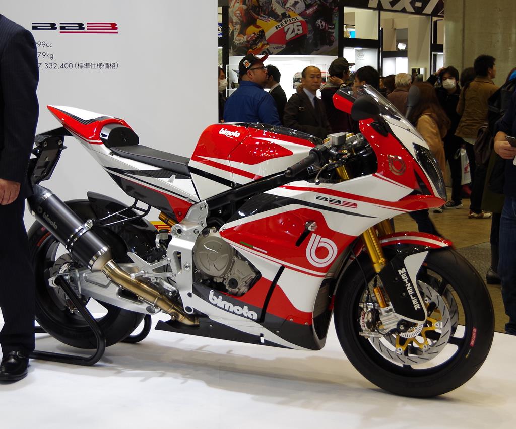 第４３回東京モーターサイクルショー＝２０１６年３月２５日（撮影：津田克仁）