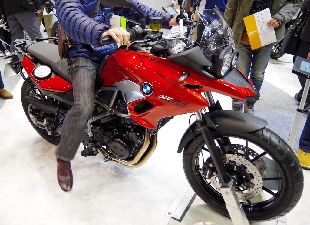 第４３回東京モーターサイクルショー＝２０１６年３月２５日（撮影：津田克仁）