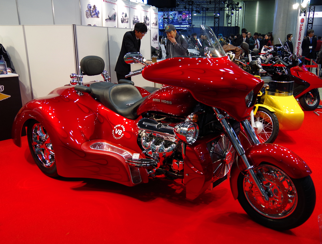 第４３回東京モーターサイクルショー＝２０１６年３月２５日（撮影：津田克仁）