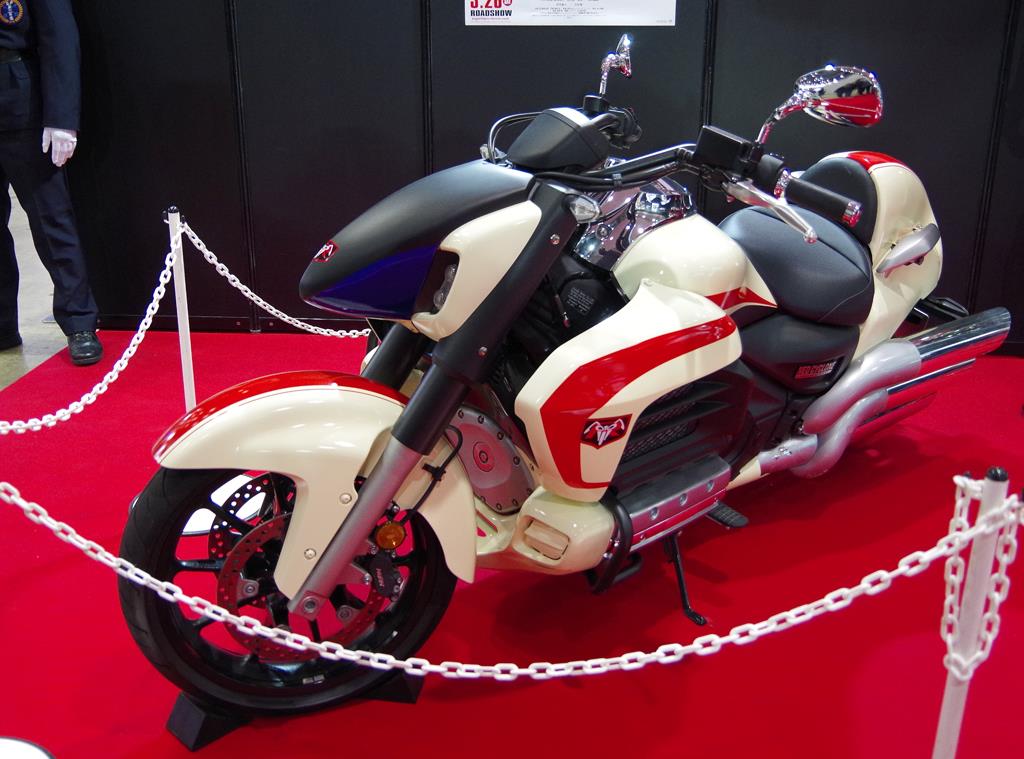 第４３回東京モーターサイクルショー＝２０１６年３月２５日（撮影：津田克仁）