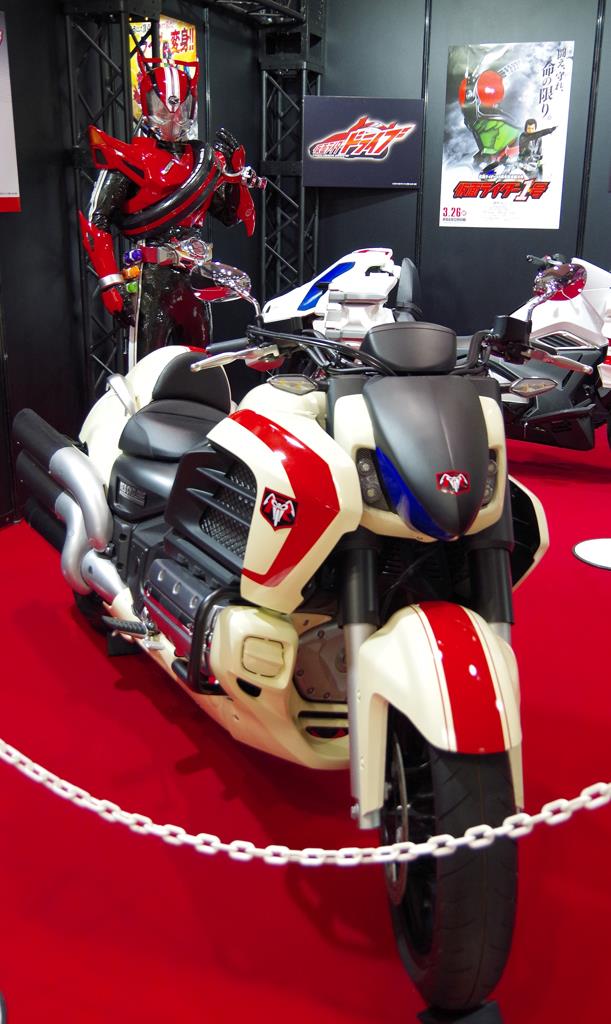 第４３回東京モーターサイクルショー＝２０１６年３月２５日（撮影：津田克仁）