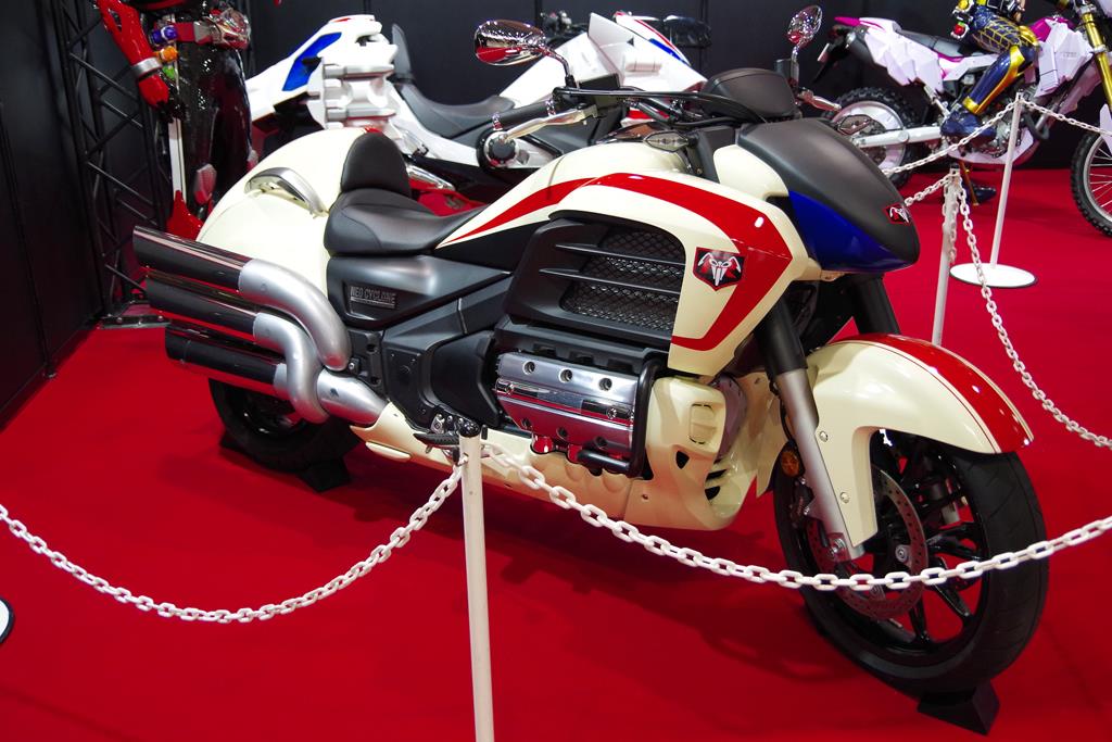 第４３回東京モーターサイクルショー＝２０１６年３月２５日（撮影：津田克仁）