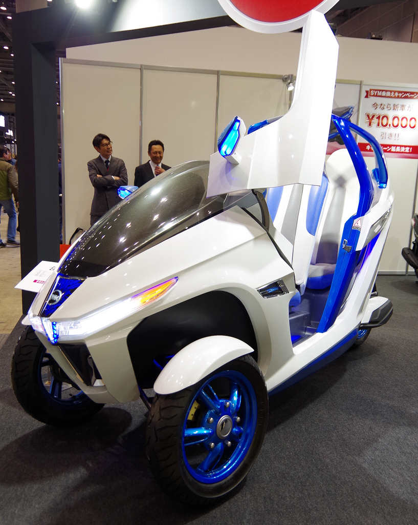 第４３回東京モーターサイクルショー＝２０１６年３月２５日（撮影：津田克仁）