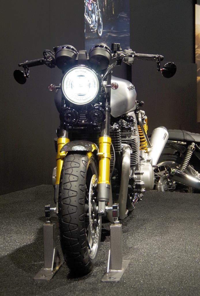 第４３回東京モーターサイクルショー＝２０１６年３月２５日（撮影：津田克仁）