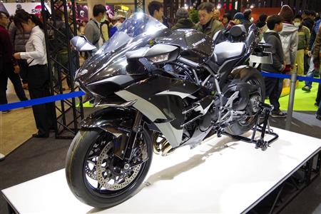 第４３回東京モーターサイクルショー＝２０１６年３月２５日（撮影：津田克仁）