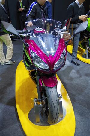 第４３回東京モーターサイクルショー＝２０１６年３月２５日（撮影：津田克仁）