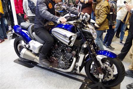 第４３回東京モーターサイクルショー＝２０１６年３月２５日（撮影：津田克仁）