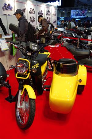 第４３回東京モーターサイクルショー＝２０１６年３月２５日（撮影：津田克仁）