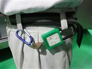 機械の動作中に事故が起きないよう、非定常作業時には必ず鍵をかける