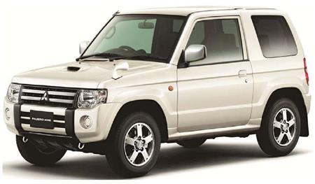 三菱自動車のパジェロミニ