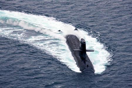 日本の新世代潜水艦「そうりゅう型」のネームシップ（１番艦）「そうりゅう」（海上自衛隊ＨＰより）