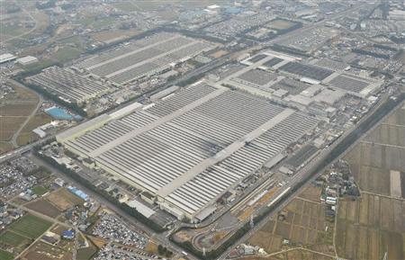 トヨタ自動車の堤工場＝愛知県豊田市