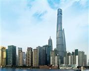 三菱電機が世界最高速のエレベーターを納入する中国最高層ビル「上海中心大厦」＝中国・上海市（三菱電機提供）