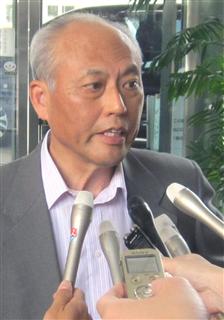 舛添要一都知事（石野哲郎撮影）