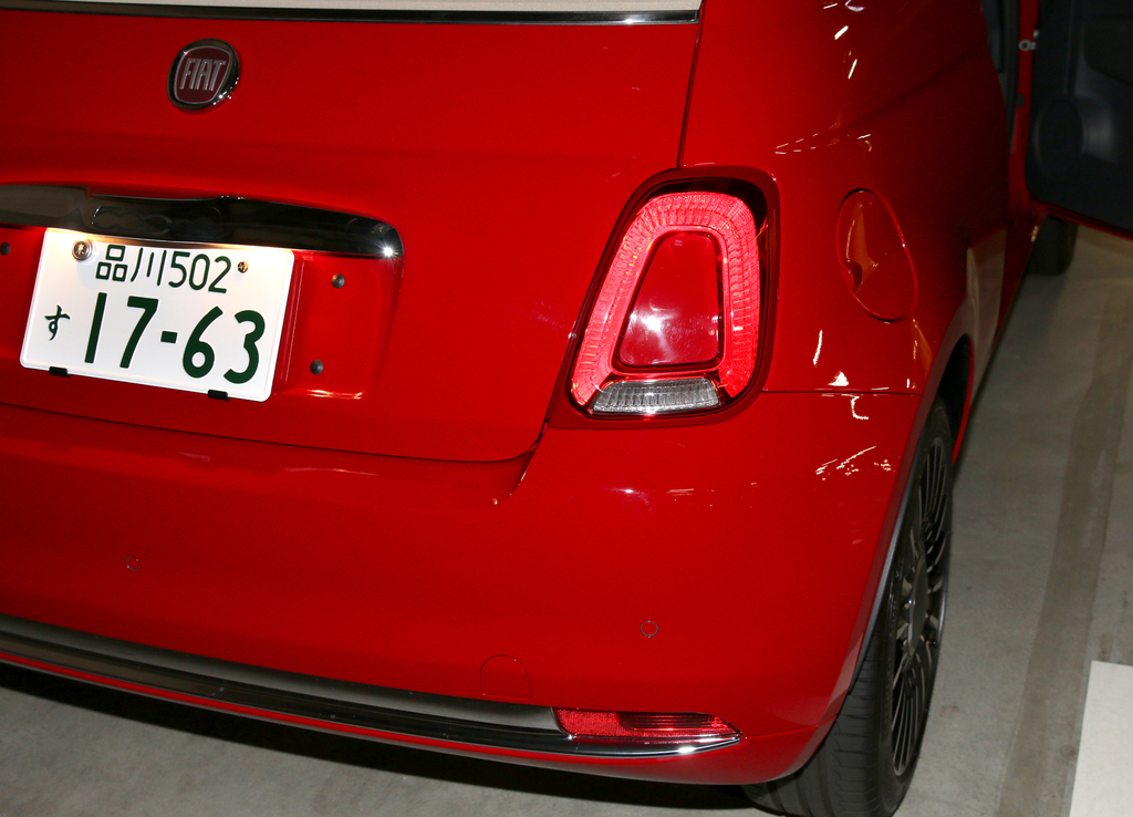 ＬＥＤリヤコンビネーションランプ。マイチェンでライトのデザインを変更している