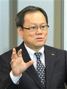 みずほ証券社長に就任した、坂井辰史氏＝１３日、東京都千代田区（荻窪佳撮影）