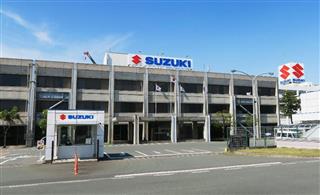 スズキ本社=18日、浜松市南区 スズキ本社=18日、浜松市南区