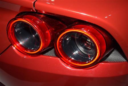 鮮やかな赤色に光るＬＥＤテールランプ